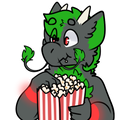 Sticker popcorn