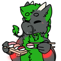 Sticker sushi